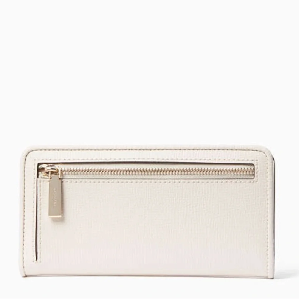NWT-Kate Spade-Darcy-Large Slim Pineapple Bifold Wallet-$199 - Picture 10 of 11